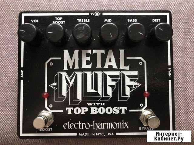 Гитарная педаль Electro-Harmonix Metal Muff Биробиджан - изображение 1