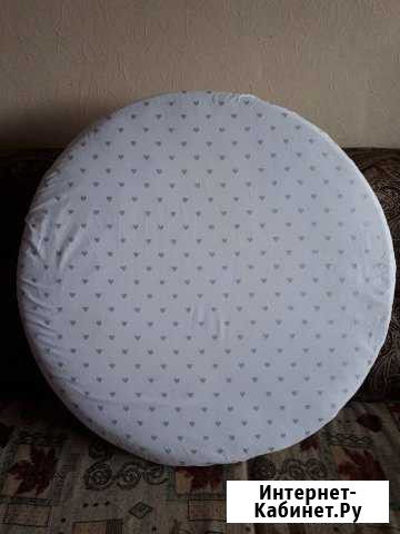 Простынь на круглую кровать 75см Тула - изображение 1