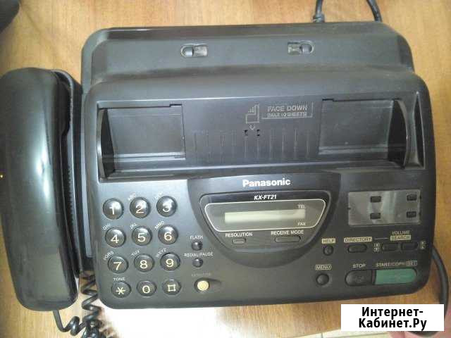 Телефон-Факс Panasonic KX-FT21 Стерлитамак - изображение 1