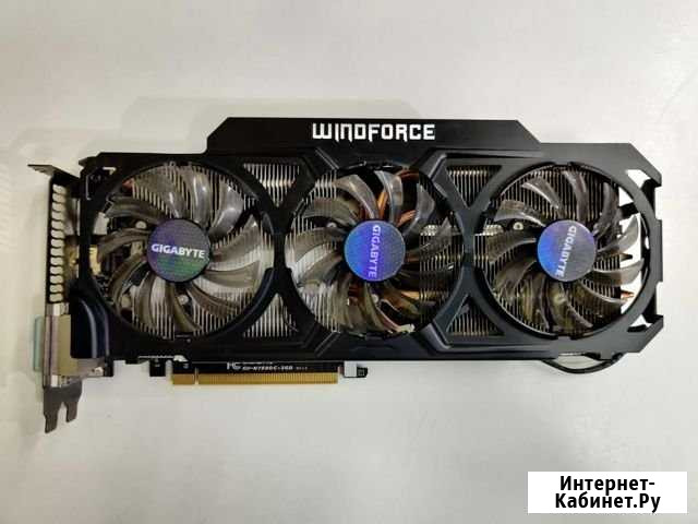 Видеокарта Gigabyte GV-N780OC-3GD Томск - изображение 1