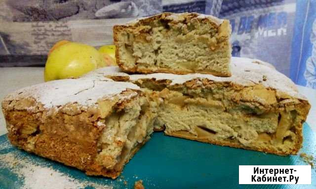Шарлотка на домашних перепелиных яиц и яблок со св Санкт-Петербург - изображение 1