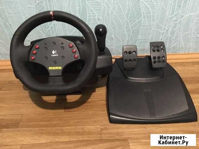 Руль Logitech momo Racing Ханты-Мансийск - изображение 1