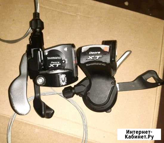 Манетки Shimano XT 770 3х9 мультисброс Архангельск - изображение 1