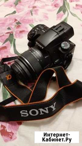 Продам зеркальный фотоаппарат Sony SLT-A37 Белгород - изображение 1