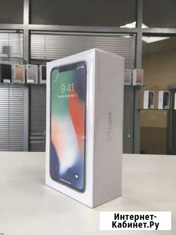 iPhone X 256gb ростест silver A1901 Санкт-Петербург - изображение 1