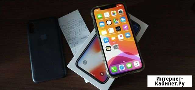 iPhone X 64gb на гарантии Хабаровск - изображение 1