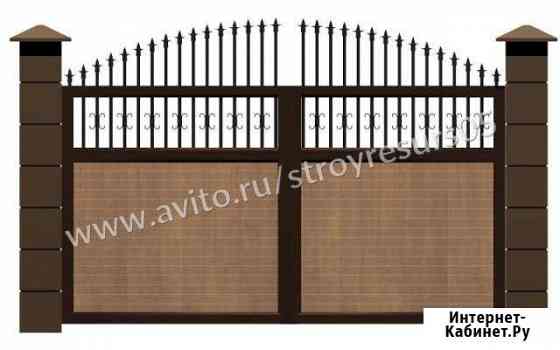 Ворота распашные Грозный