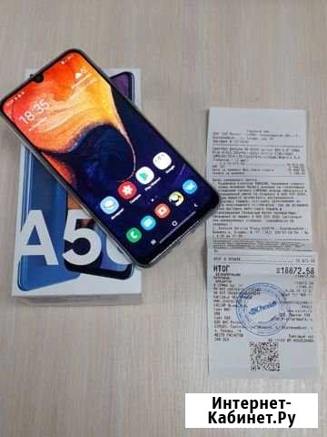 Сотовый телефон SAMSUNG Galaxy A50 blue 64GB (Идеа Екатеринбург - изображение 1