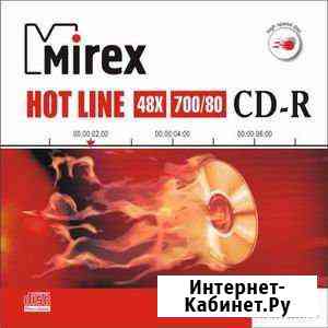 Диск CD-R 700Mb Mirex Hotline 48 speed (slim) Ростов-на-Дону