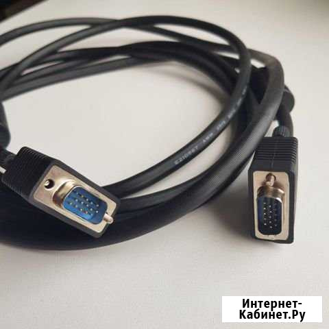 Кабель VGA видеосигнала D-Sub male-male 3.0M Тюмень - изображение 1