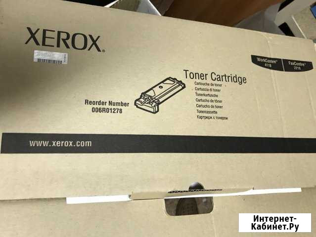 Картридж xerox reorder number 006r01278 Бердск - изображение 1