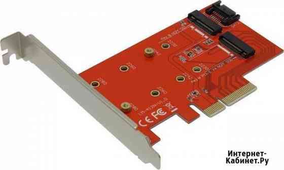 Адаптер PCI-E для двух SSD M2 Оренбург