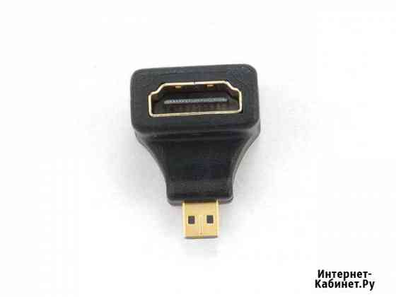 Переходник hdmi-microhdmi Cablexpert угловой Тверь