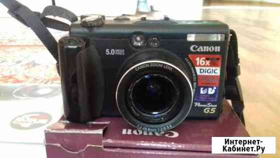 Продам фотоаппарат Canon Power Shot G5 Кемерово