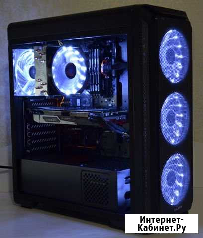 Игровой пк/ryzen 1600X/GTX1080/озу16/SSD128/HDD1Тб Москва - изображение 1