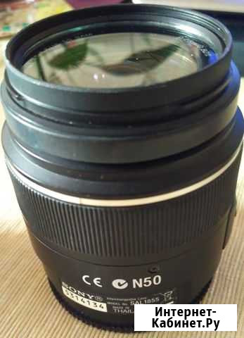 Объектив Sony DT 18-55mm f/3.5-5.6 (SAL-1855) Астрахань - изображение 1