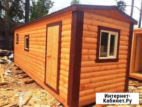 Перевозная баня из бруса Рязань - изображение 1