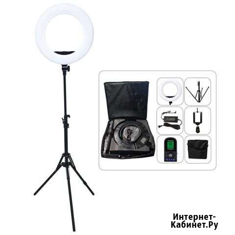 Кольцевая лампа светодиодная (с сумкой) Рязань - изображение 1