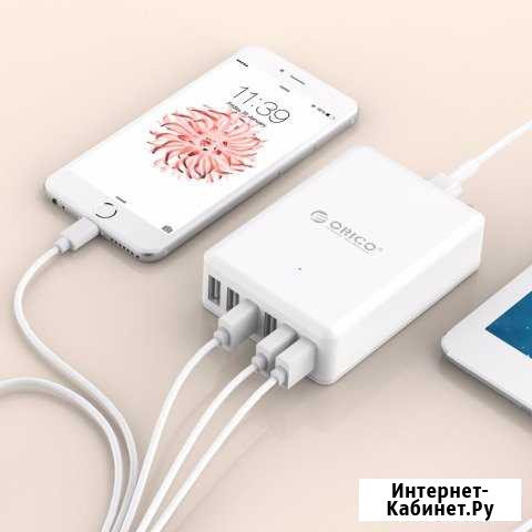 Продам 6 портовую USB зарядку Orico Тамбов - изображение 1