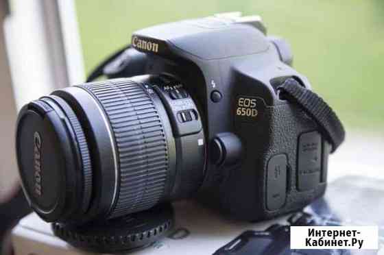 Canon EOS 650D KIT 18-55 is ll(7000 кадров) Барнаул