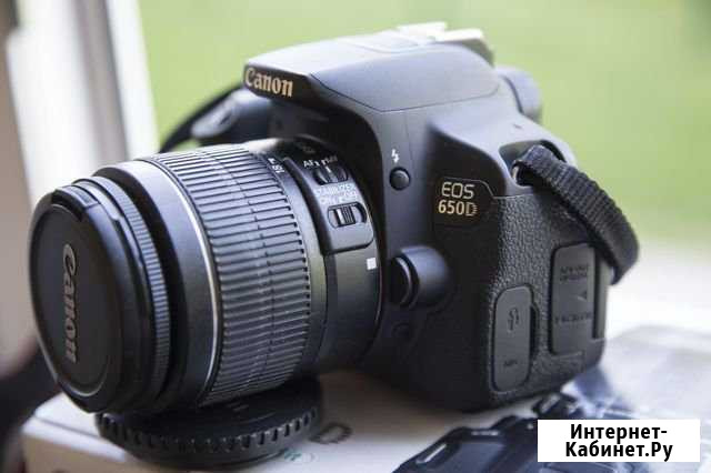 Canon EOS 650D KIT 18-55 is ll(7000 кадров) Барнаул - изображение 1