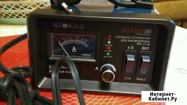Зарядное устройство для акб Navier BTC-111B новое Вятские Поляны - изображение 1