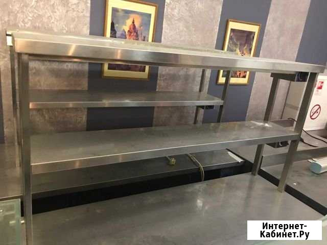 Столы раздачи с двумя нагреваемыми полками Рязань - изображение 1