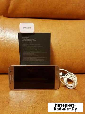SAMSUNG Galaxy S7 32GB/4GB (ослепительная платина) Нижний Новгород - изображение 1