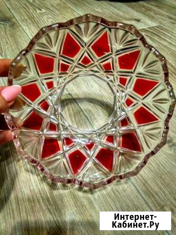 Новый Салатник конфетница хрусталь Воронеж - изображение 1