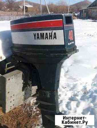 Продам лодочный мотор yamaha 40лс Хабаровск