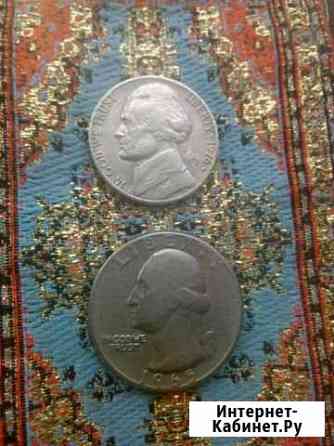 Две монеты liberty редкие 5 центов 1976 D Набережные Челны