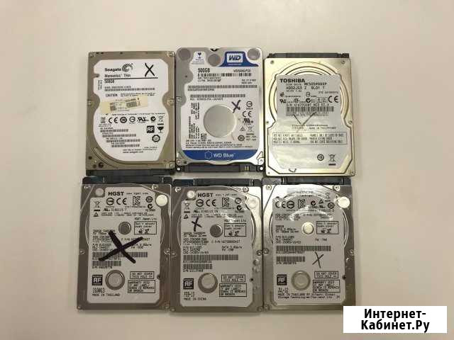 Жесткие диски для ноутбука 500Gb 2.5.Не рабочие Нижний Новгород - изображение 1