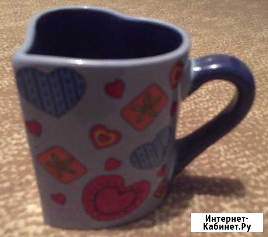 Кружки новые. 2 шт. Красный и синий цвет. Хороший Мысхако - изображение 1