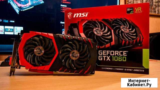 MSI 1060 Gaming 6G TwinFrozr VI обмен Ростов-на-Дону - изображение 1