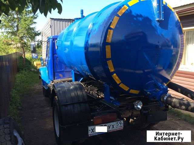 Ассенизатор газ 3309 2007г.в. дизель. 5 кубов Пермь - изображение 1
