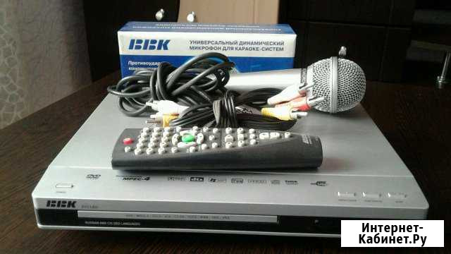 DVD плеер BBK DV118Sl + микрофон для караоке DM-10 Камень-на-Оби - изображение 1