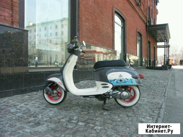 Honda Giorno с аэрографией Москва - изображение 1