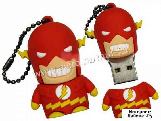 Флешка герои marvel mini flash красны 2Гб Чебоксары