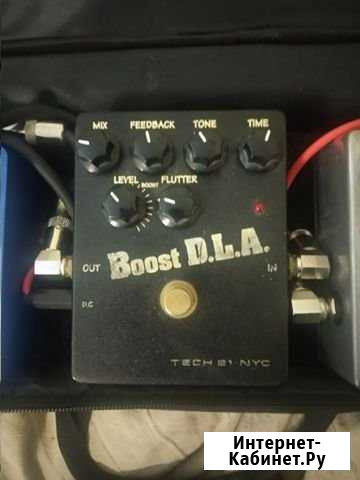 Tech 21 boost D. L. A. гитарный дилей Белореченск - изображение 1