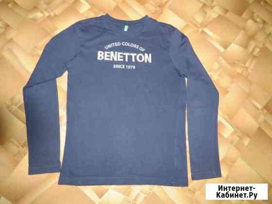 Футболка (лонгслив) Benetton р. 155-160 см Благовещенск