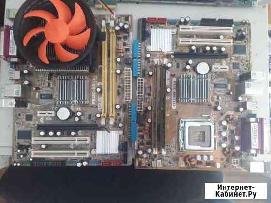 Материнка lga775 и Am2+ Астрахань