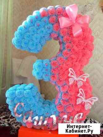 Объемная цифра Старый Оскол