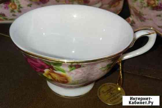 Чайная пара, английский фарфор Staffordshire Химки