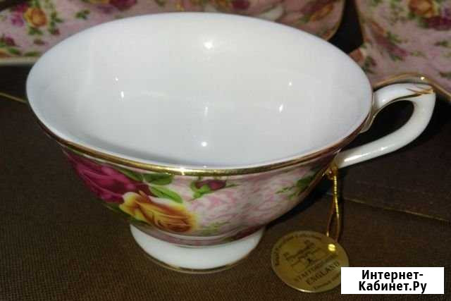 Чайная пара, английский фарфор Staffordshire Химки - изображение 1