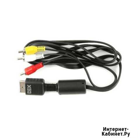 PS 2 кабель AV (no box) (новый) Дзержинск - изображение 1