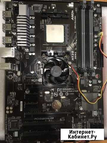 Продам Gigabyte DS3P+FX 8350+HyperX fury 8гб 1866 Братск - изображение 1