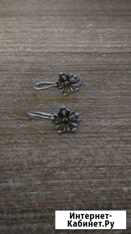 Продам серебряные серьги Рубцовск - изображение 1