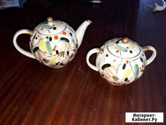Чайник и сахарница лфз, Фрукты, редкость Сочи