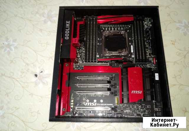 Материнская плата MSI X99A godlike gaming Саратов - изображение 1