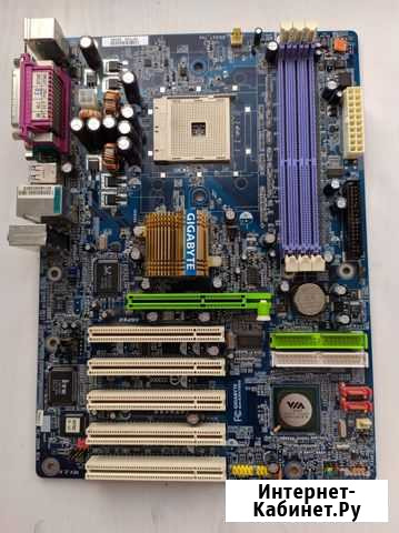 Материнская плата gigabyte GA-K8VT800 Socket 754 Тверь - изображение 1